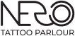 Logotipo de Nero Tattoo Parlour. Estudio de tatuajes Nero Tattoo Parlour, en Tenerife.